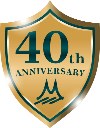 ウムヴェルト株式会社創業40周年ロゴ