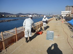 広島港海岸中央西地区（江波）堤防等（改良）築造工事（地中探査業務）2